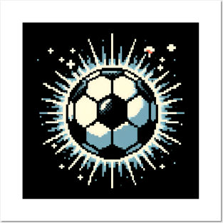 soccer lover - soccer pixel soccer lover Posters and Art